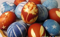 ایده ی جالب رنگ کردن تخم مرغ عید 