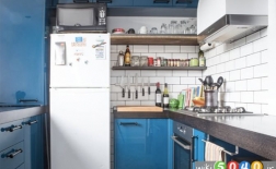 راه های ساده برای بزرگتر دیده شدن آشپزخانه شما