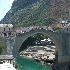 محدوده پل قدیمی در شهر تاریخی موستار، بوسنی و هرزگووین