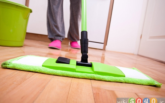 تمیز کردن خانه در زمان بارداری