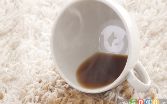 روش پاک کردن لکه‌های قهوه